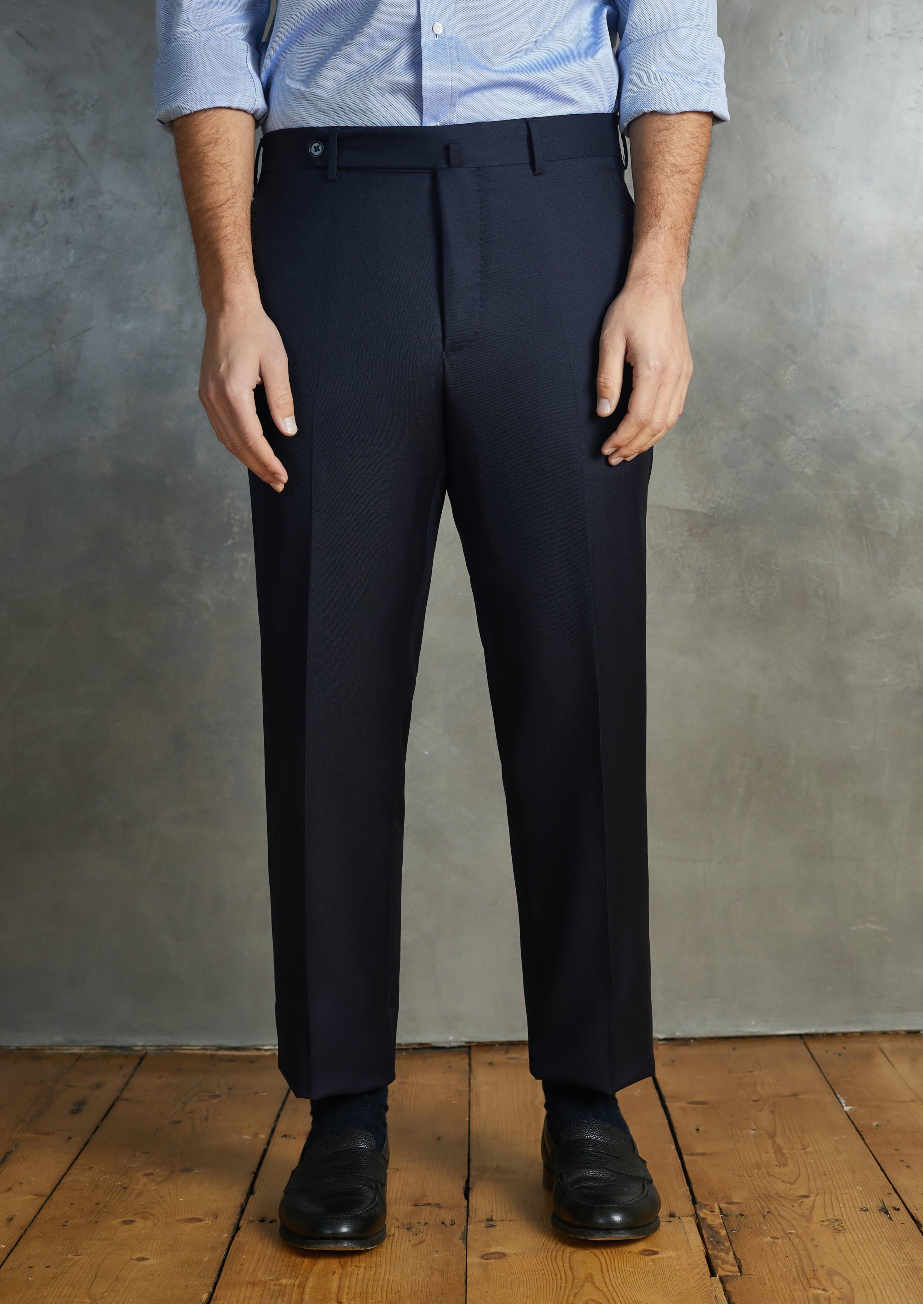 George Men's and Big Men's Premium Comfort Flat Front Suit Pants -  Walmart.com